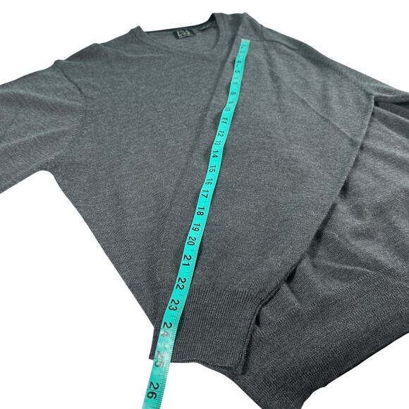 Jos A. Banks Mens 100% Merino Wool Lightweight Thin Sweater V Neck Mens XL - Picture 4 of 8